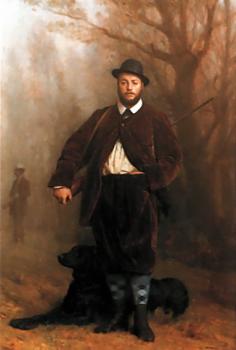 讓 萊昂 傑羅姆 Portrait of Eduoard Delessert 讓 萊昂 傑羅姆 Portrait of Eduoard Delessert